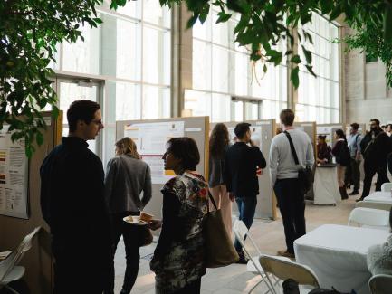 Department of Family Medicine residents attending Primary Care Research Day poster session