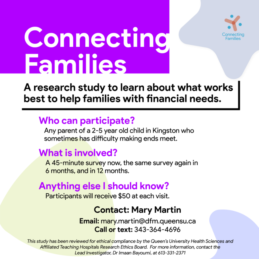 Connecting Families Poster